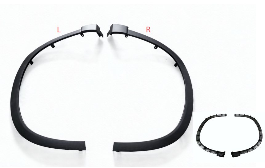 Moldura de arco de rueda trasero (lado derecho) EBRO s800 – OE 609002389AA